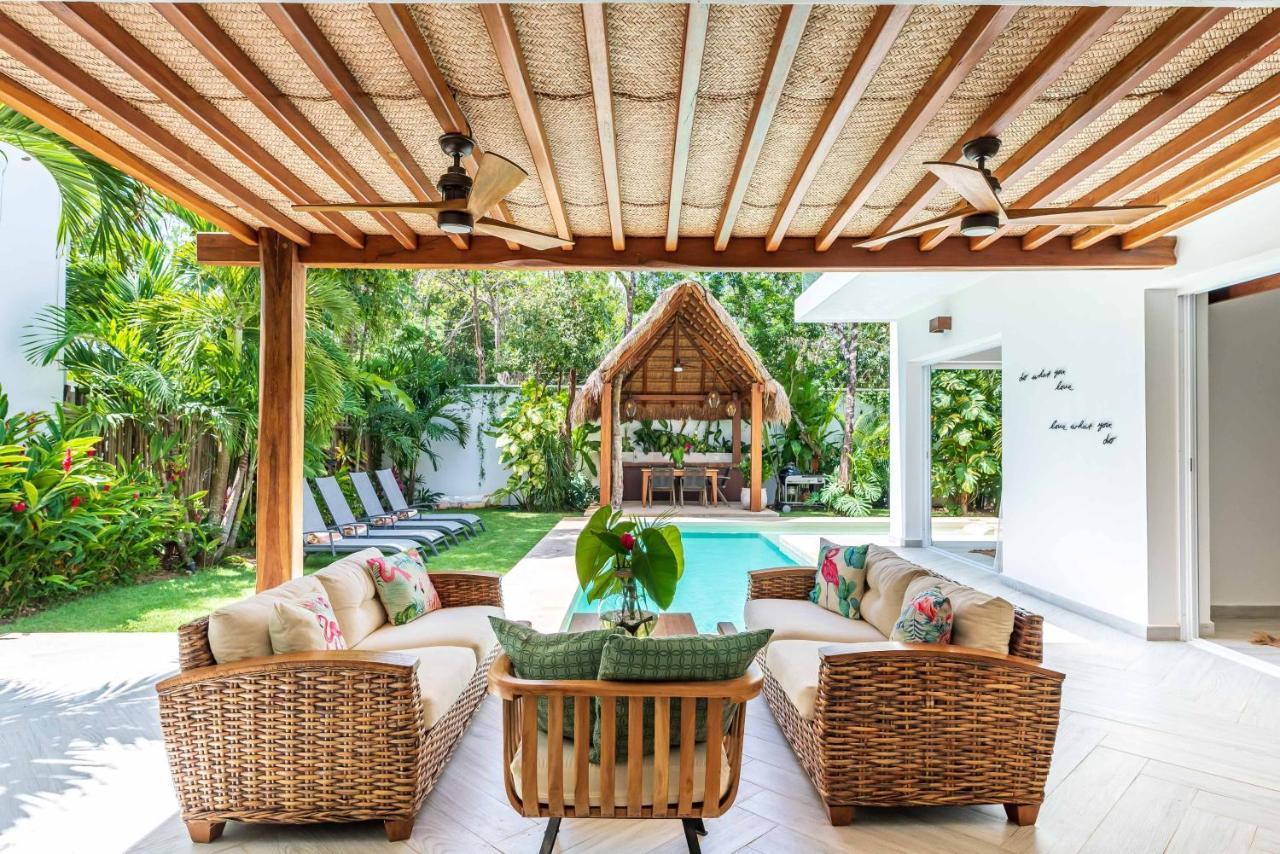 Villa Ek'Balam & Villa Flamingo, Luxury Villas, Private Pool, Private Garden, Jacuzzi, 24H Security Tulum Eksteriør billede