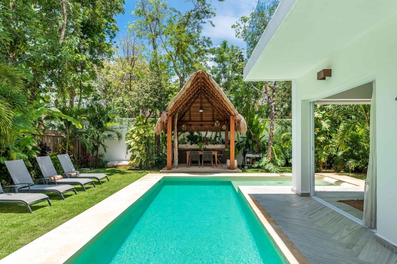 Villa Ek'Balam & Villa Flamingo, Luxury Villas, Private Pool, Private Garden, Jacuzzi, 24H Security Tulum Eksteriør billede