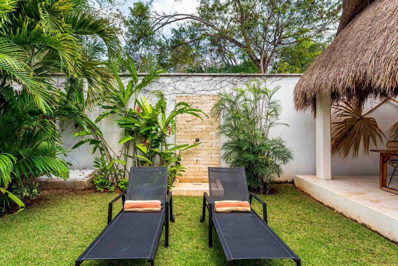 Villa Ek'Balam & Villa Flamingo, Luxury Villas, Private Pool, Private Garden, Jacuzzi, 24H Security Tulum Eksteriør billede