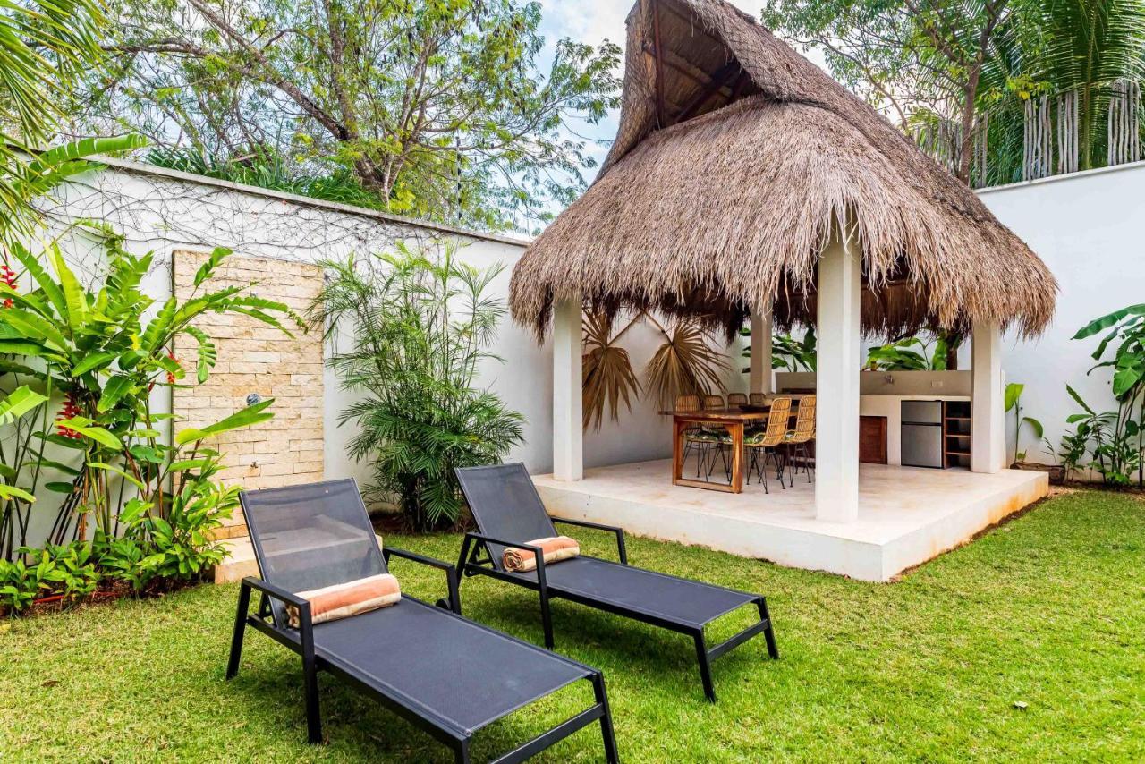 Villa Ek'Balam & Villa Flamingo, Luxury Villas, Private Pool, Private Garden, Jacuzzi, 24H Security Tulum Eksteriør billede